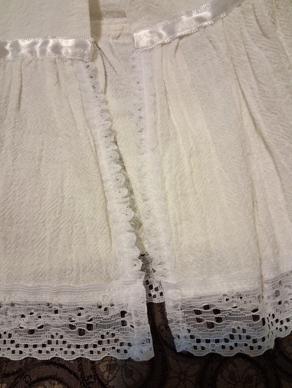 BAMBU Y2k Retro Women Skirt 100% Cotton Zip Back SzM 90s Midi Vintage - Picture 3 of 12